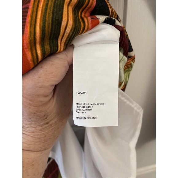 Madeleine Fun Floral Long Sleeved Dress Size 10 NWT - Picture 6 of 9